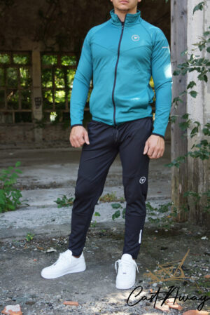 Muska Komplet Trenerka Zeleno Crna