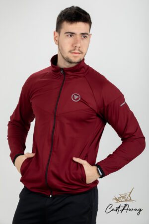 Muska Komplet Trenerka Crno Crvena