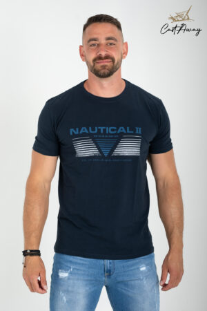 Muska Majica Crna Nautical