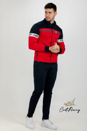 Muska Komplet Trenerka Crveno Crna