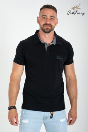 Muska Polo Majica Crna